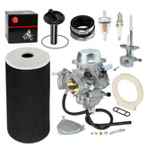 MOTO1988 carburetor front assembly showing clean ports and improved fueling benefit