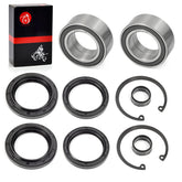 MOTO1988 front hub kit packaging showing all included parts for quick verification