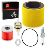 MOTO1988 front packaging kit showing contents and fit for Bayou models, quick verification benefit