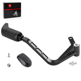 MOTO1988 shift lever front view showing robust fit and clean finish
