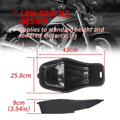 MOTO4U interior tilted conical detail preventing splashes and directing flow