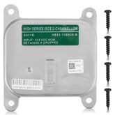 MOTOALL front module view showing compact ballast and easy replacement benefit