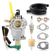 MOTOALL Huayi carburetor front view showing precise fit and reliable replacement
