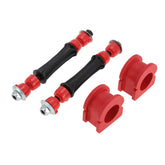 Motoforti front sway bar links packaging showing kit benefits