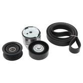 MOTOKU drive belt tensioner front view showing mounting and fit benefits