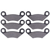 MOTOKU front and rear brake pads packaging showing compatibility and benefit of correct fit