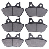 MOTOKU front and rear pads front packaging showing complete set and labeling, clear fit benefit