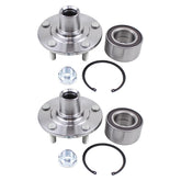 MOTOKU front hub assembly front view showing solid fit and smooth rotation benefit