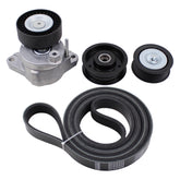 MOTOKU kit front packaging showing included tensioner and pulley, clear identification benefit