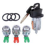 MOTOKU front packaging showing full lock kit and included keys for easy identification