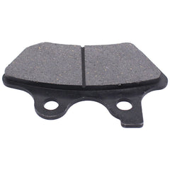 MOTOKU installed front pads on Harley caliper demonstrating correct fit and reliable stopping power
