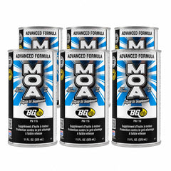 Motor God BG MOA front packaging showing six cans and benefits