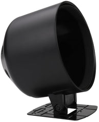 MOTOR METER RACING front view of black 85mm pod showing clean bezel and secure fit