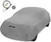 Motor Trend front view full coverage protecting vehicle from elements