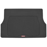 Motor Trend front packaging view showing durable trunk mat benefit