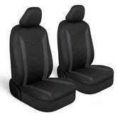 Motor Trend front view installed cover protects seats from spills