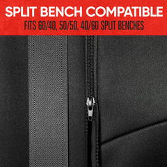 Motor Trend neoprene lining close-up demonstrating waterproof protection