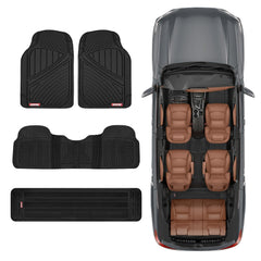 Motor Trend second-row liner spanning width to protect middle seating area