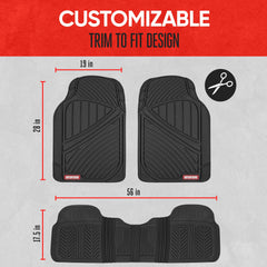 Motor Trend trim lines demonstration showing easy custom cutting and fit