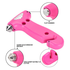 MOTORBUDDY hardened carbon steel breaker point close-up for quick window impact