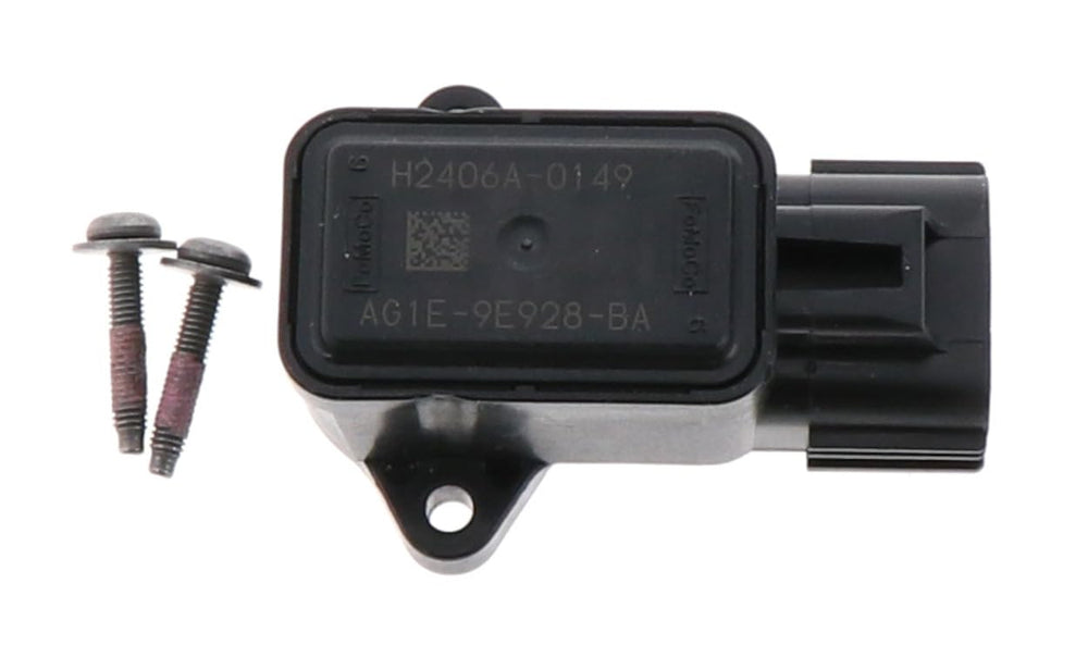 Motorcraft DY1164 front view showing full sensor and benefits of OEM fit