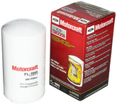 Motorcraft FL-1995 front view showing label and threaded mount, ensuring correct fit