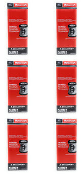 Motorcraft front packaging showing six-pack and clear OEM branding for reliable replacements
