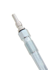 Motorcraft glow plug installed in 7.3L Powerstroke cylinder head demonstrating correct fit