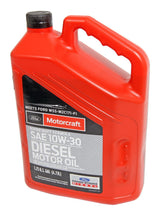 Motorcraft front label on 5-quart bottle showing product name and part number for clear identification