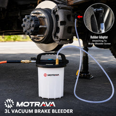 MOTRAVA close-up of the 3L reservoir highlighting high-capacity benefit