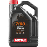 Motul 7100 front packaging 4L showing product and capacity benefit