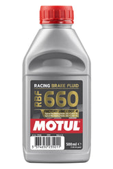 Motul bottle front view showing product and easy-pour design benefit