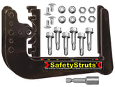 Mount-n-Lock 1SSNHD front view showing robust bracket and mounting points, reliable reinforcement