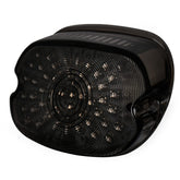 MOVOTOR tail light front view showing smoked lens and integrated LEDs for cleaner rear look