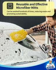 MR.SIGA smooth flat side detail ideal for dusting and gentle wipe-downs