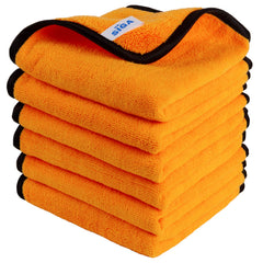 MR.SIGA front pack display showing six towels and benefits