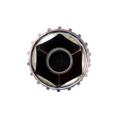 MRJLK lug nut covers installed on wheel showing improved look and scale