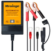 Mroinge charger front view showing compact design and easy mounting benefit