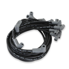 MSD 35593 black wire set front view showing complete kit and fitment benefit