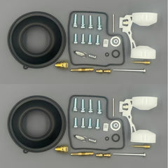 MTCCARB front view of two-pack kit showing sealed new components for easy replacement