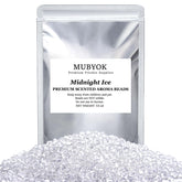 MUBYOK bag front view showing Midnight Ice scent and premium packaging benefit