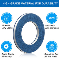 mudder stacked washers showing thickness and consistent dimensions benefit