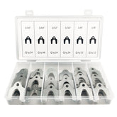 MUFFINMAN front packaging showing labeled shim sizes for quick selection
