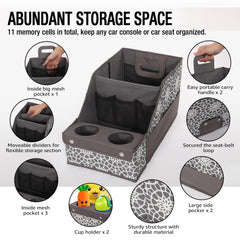 MULISOFT oversized side pocket holding items for easy-access benefit
