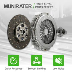 munirater clutch disc closeup highlighting balanced surface for reduced vibration