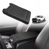 Muslogy front view of armrest cover showing perfect fit and upgraded look