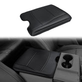Muslogy front packaging showing Ford-compatible center console cover and benefits