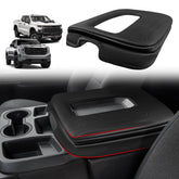Muslogy front view of armrest cover showing fit and styling benefits