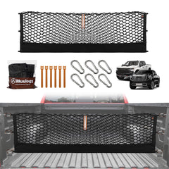 Muslogy front packaging showing net kit and quick-fit benefit