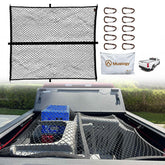 Muslogy front packaging showing included hooks and bag for easy storage
